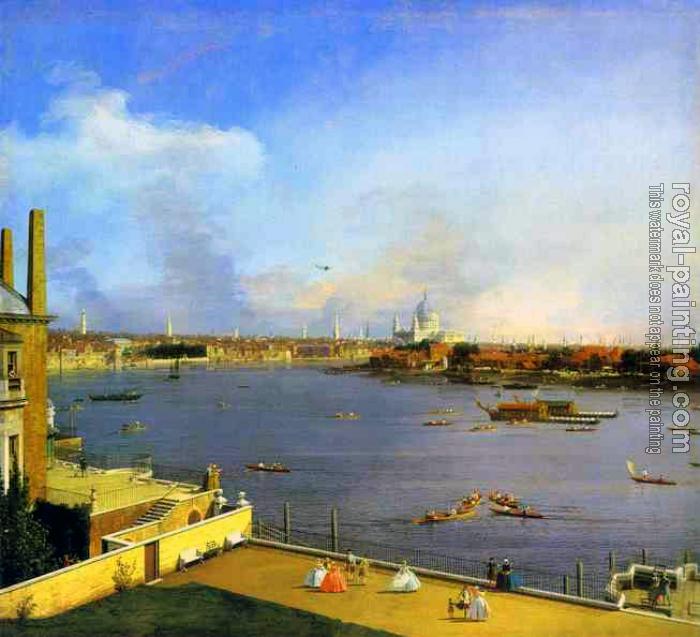 Canaletto : London, The Thames and the City of London